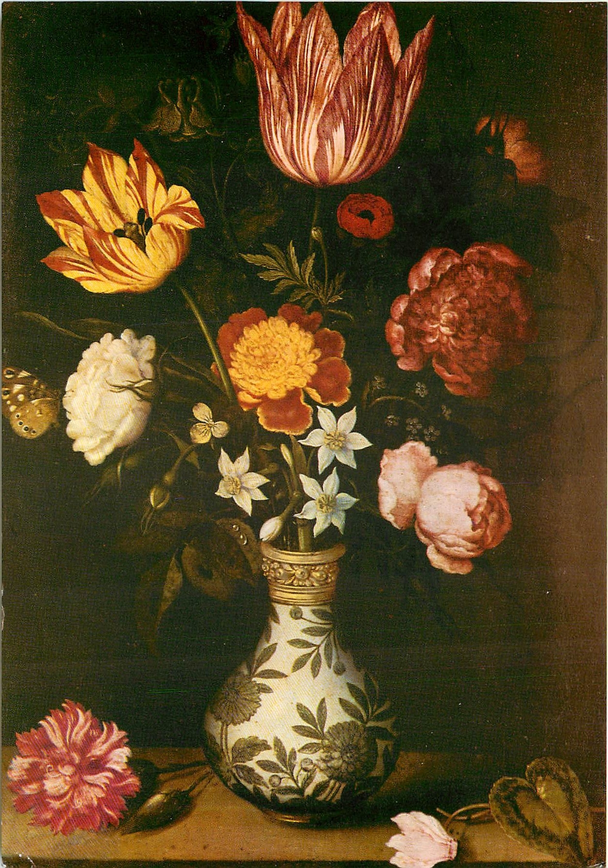 CPM  Rijksmuseum Amsterdam Ambrosius Bosschaert (1573-1621) Flower-piece
