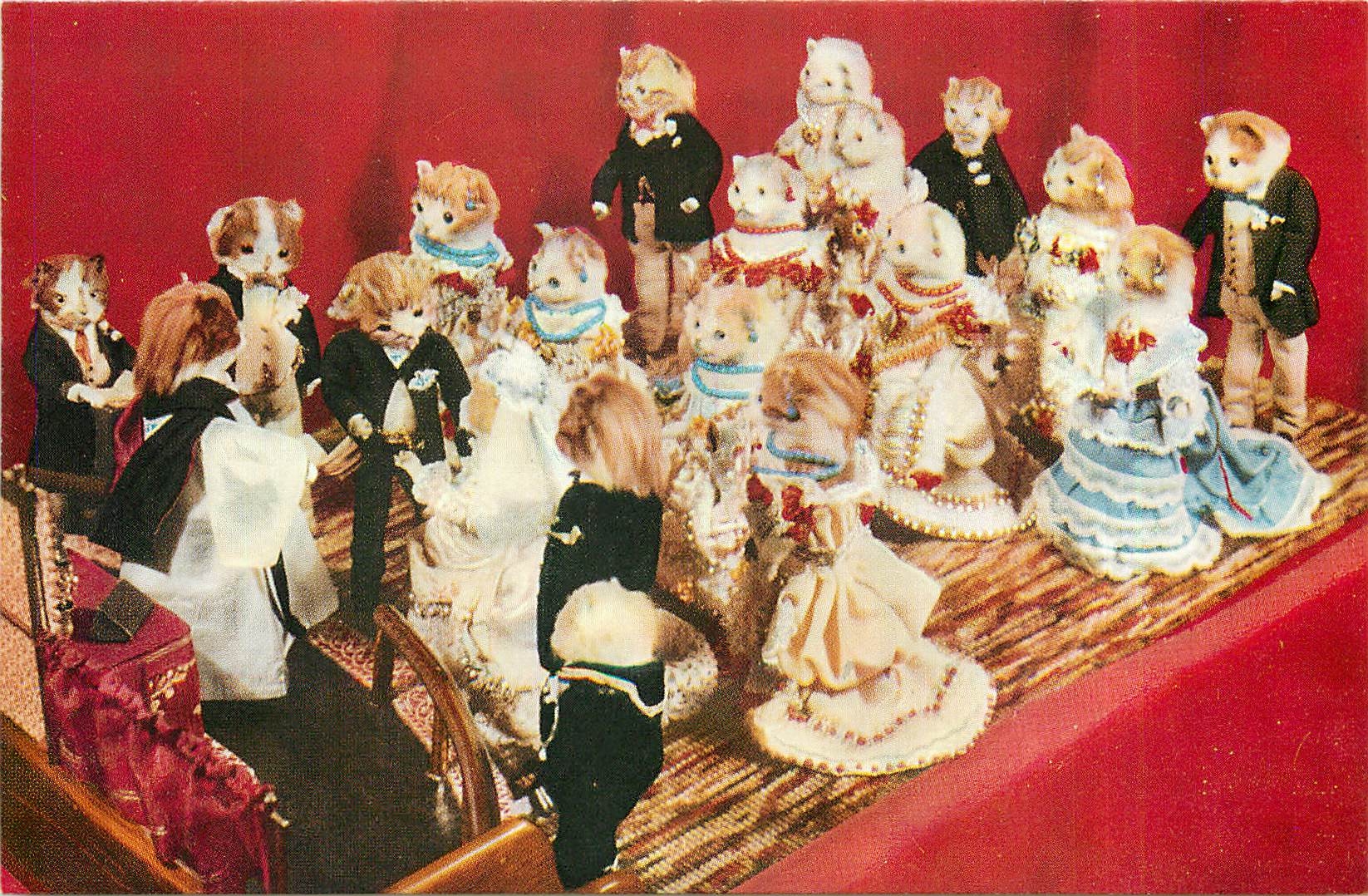 CPM The Kittens Wedding Potter's Museum of Curiosity Chats Chatons