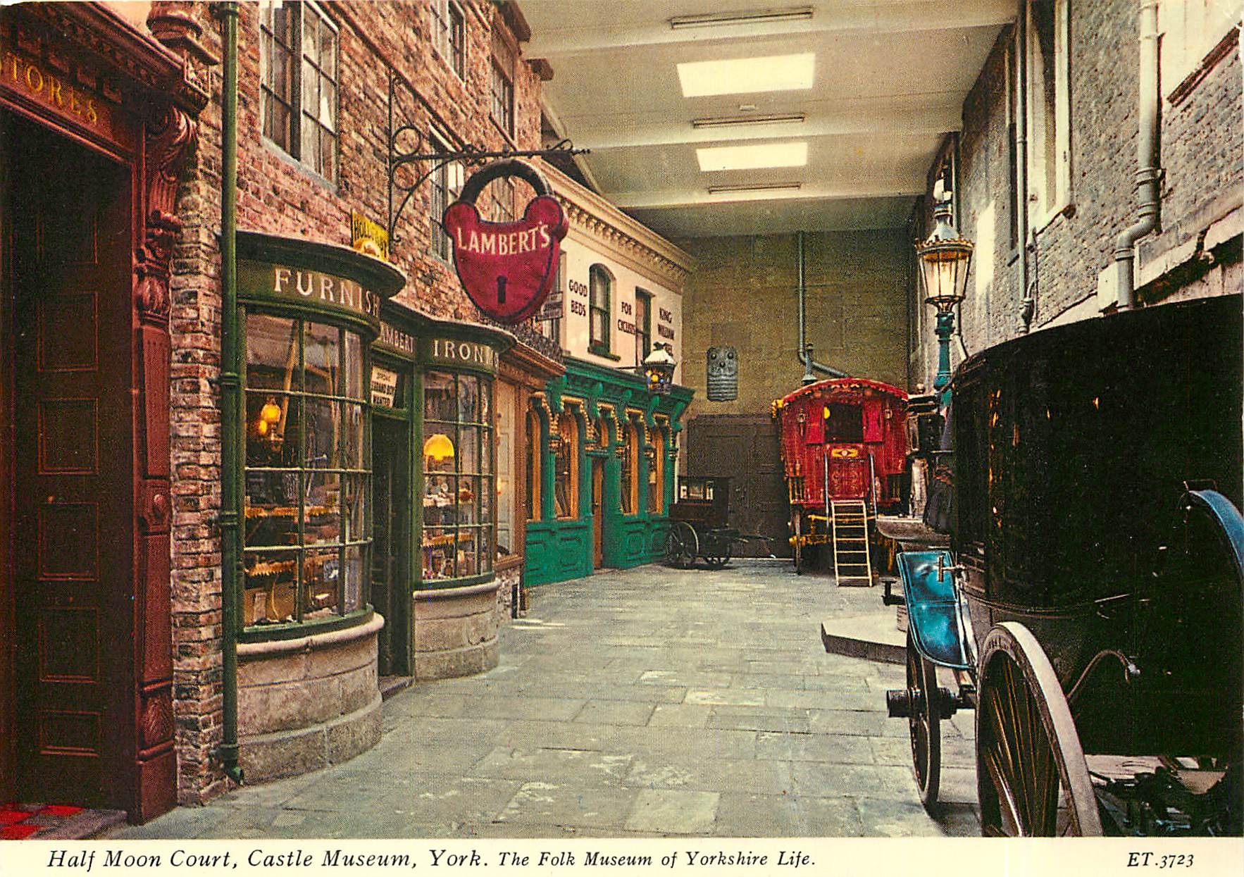 CPM Half Moon Court Castle Museum York. The Folk Museum of Yorkshire Life