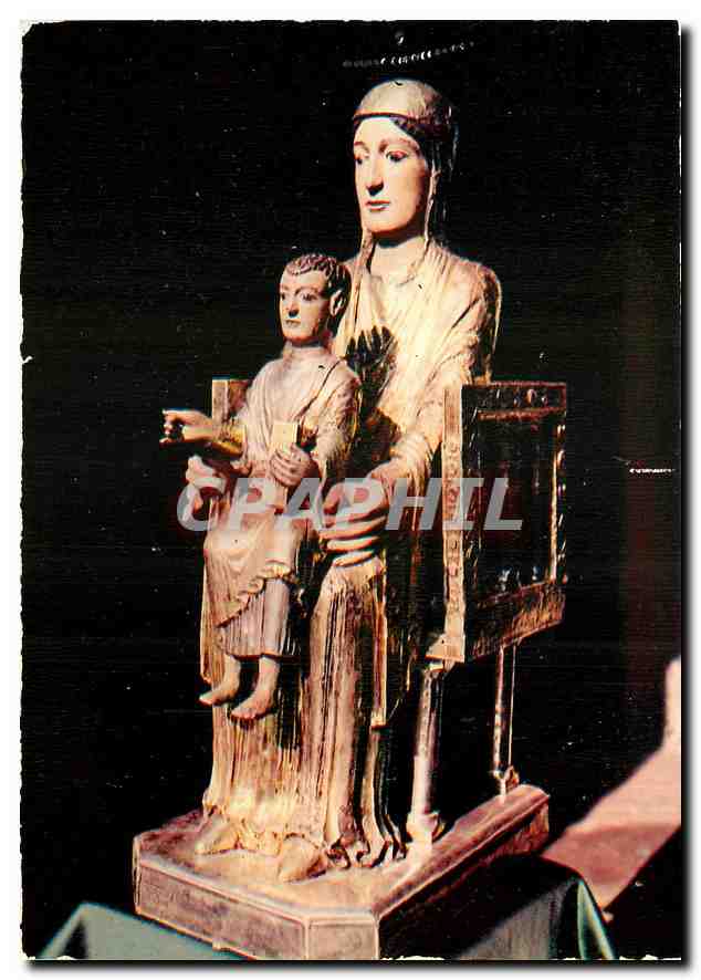 CPM Orcival Notre-Dame d'Orcival Vierge miraculeuse du XIIe siecle
