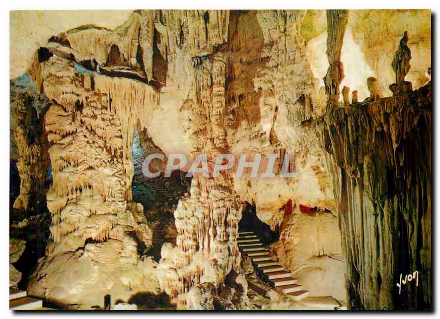 CPM Grotte des Demoiselles La Caverne Merveilleuse Acces des Pionniers