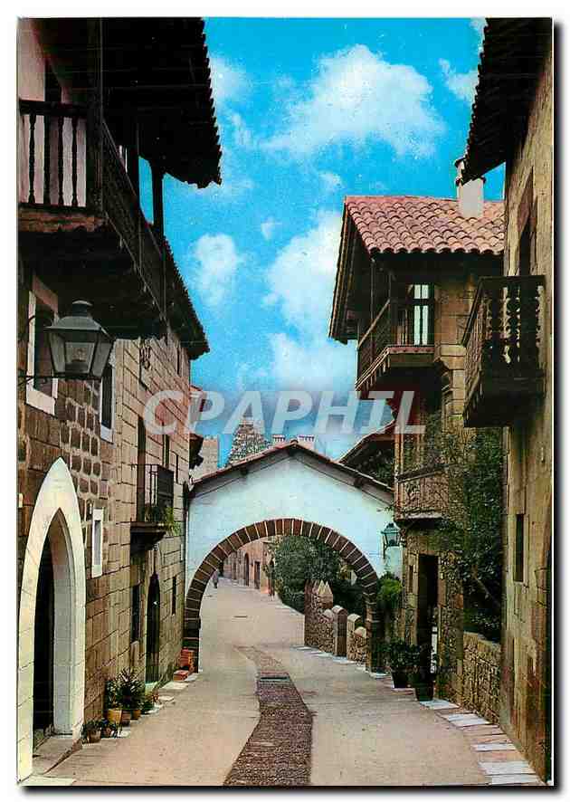 CPM Pueblo Español (Barcelona) Calle Principe de Viana