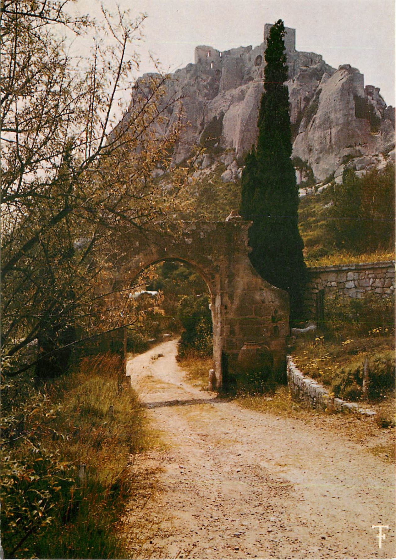 CPM Les Apilles Les Baux en Provence ''Race d'aiglons jamais vassale''
