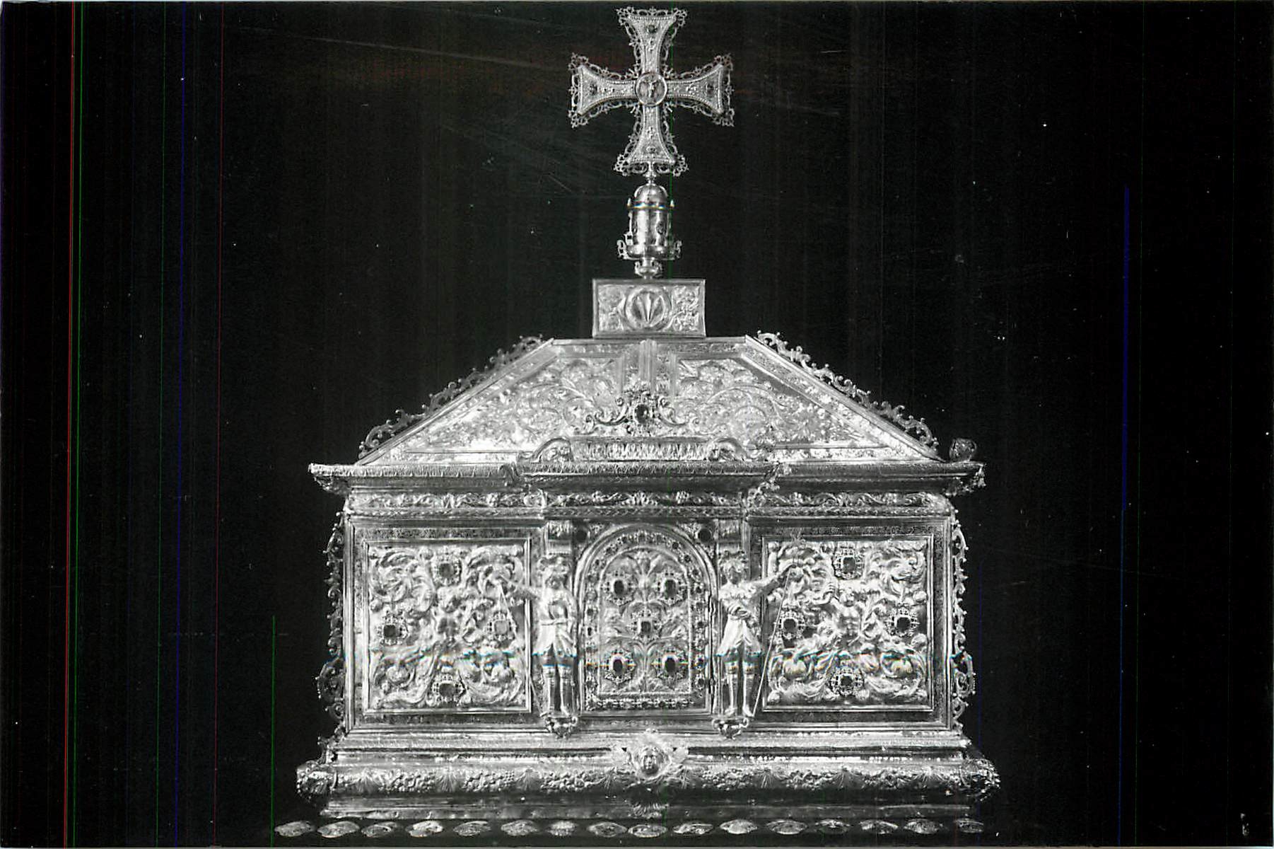CPM Tarragona - Catedral Urne de le Monument de Jeudi Saint