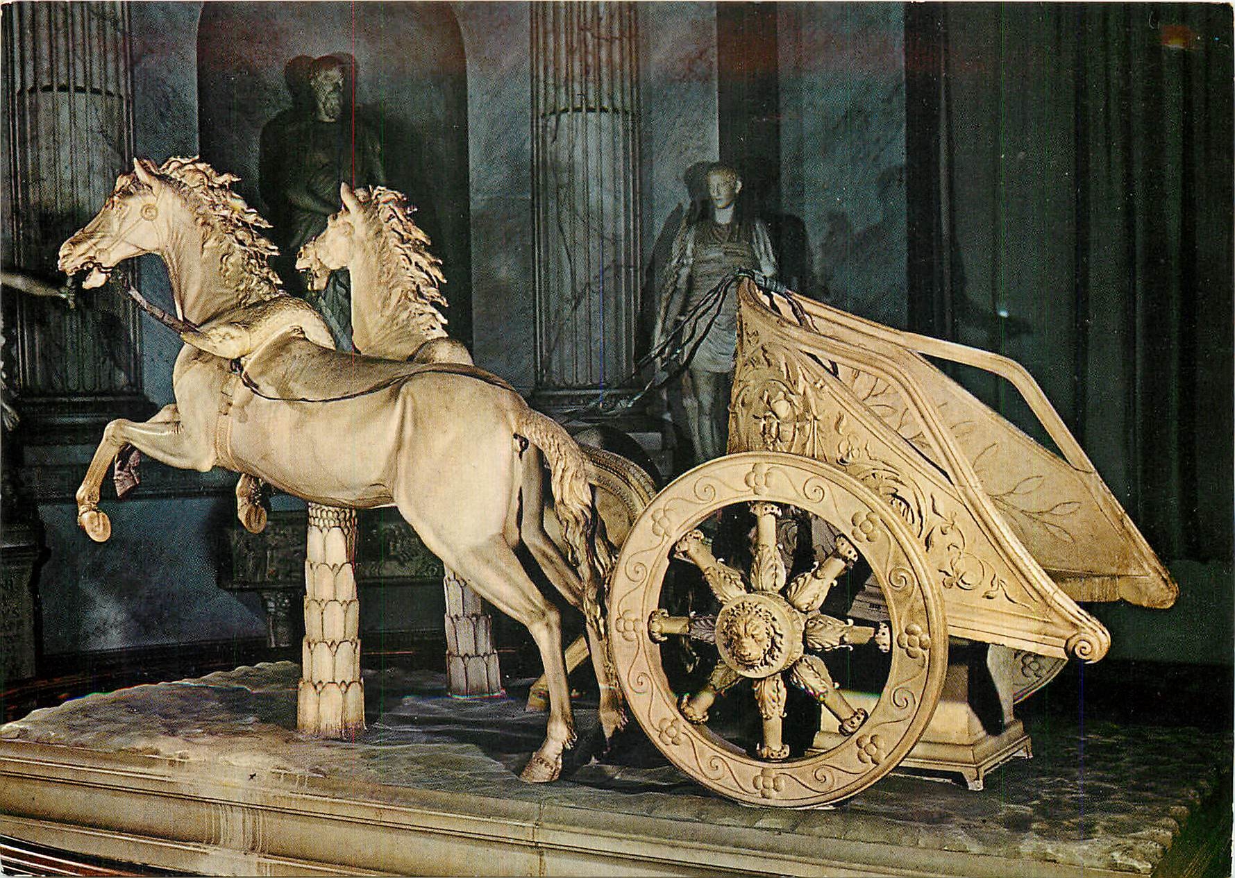 CPM Citta del Vaticano Museo di Scultura Biga
