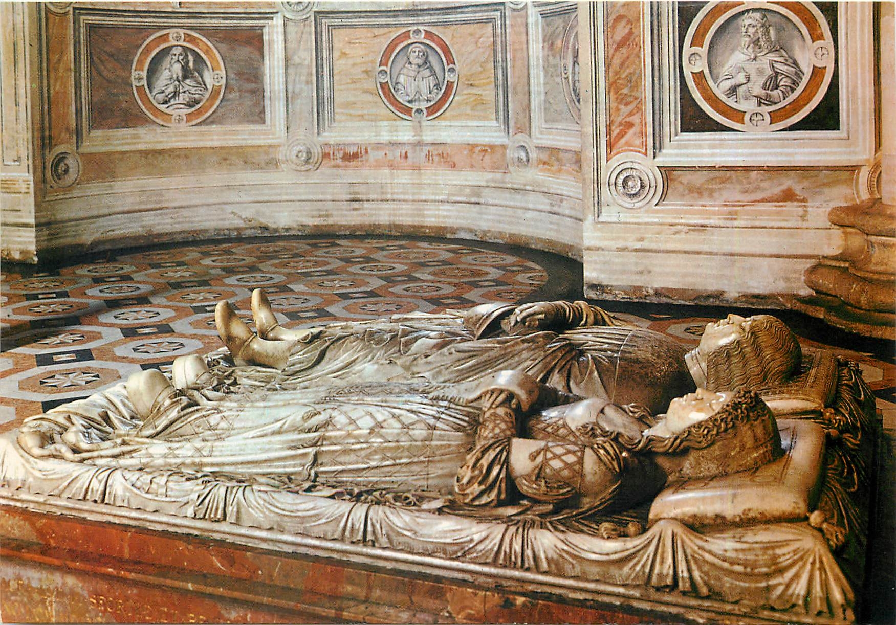 CPM Certosa di Pavia Tomb of Lodovico il Moro and Beatrice d'Este