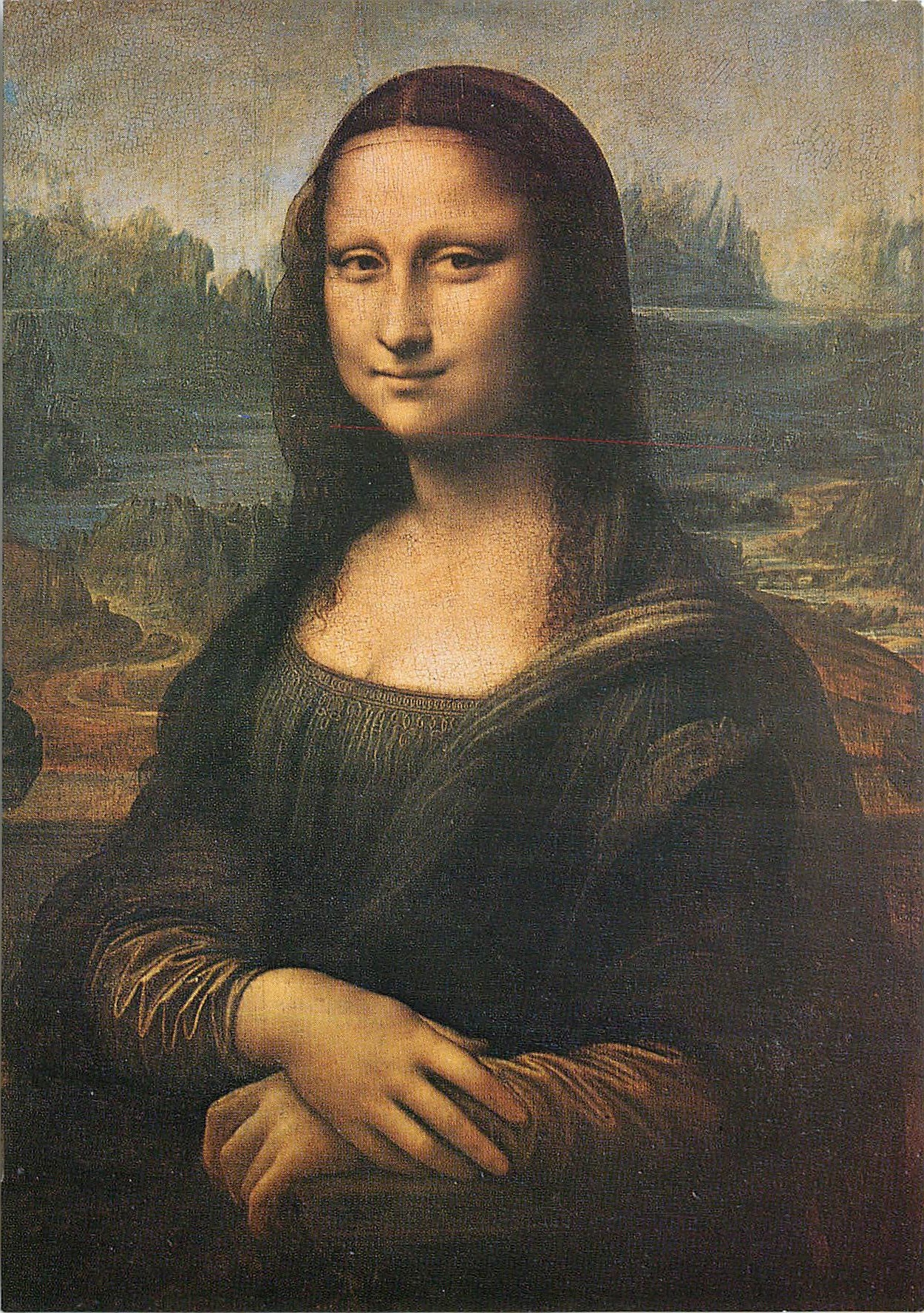 CPM Paris - Musee du Louvre Leonard de Vinci (1452-1519) La Joconde Mona Lisa