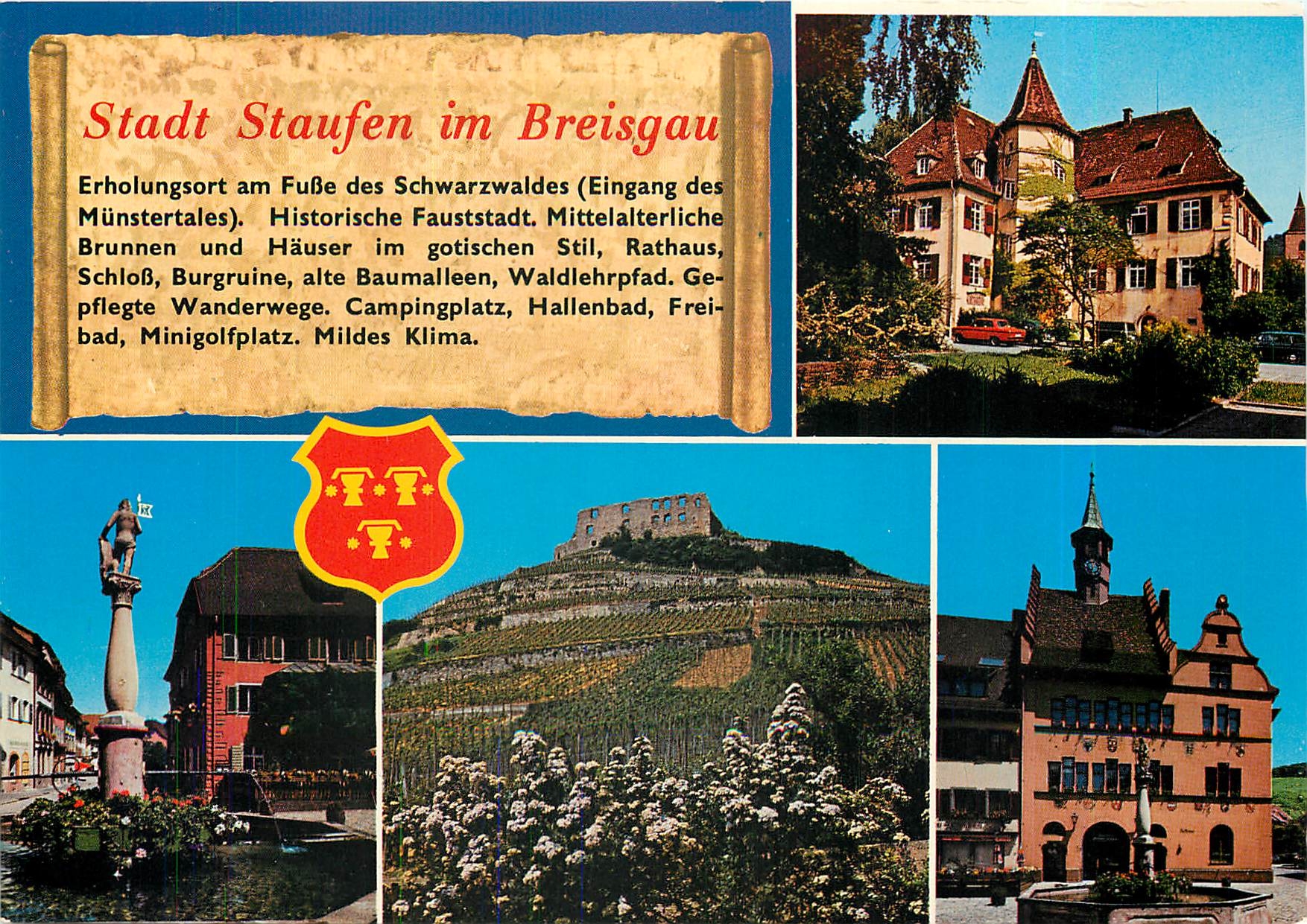 CPM Staufen im Breisgau Historische Fauststadt