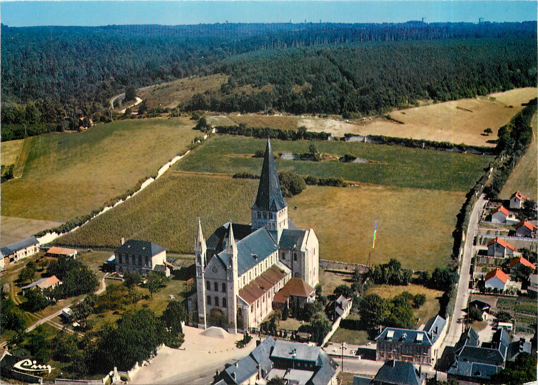CPM St-Martin-de-Boscherville Vue aerienne