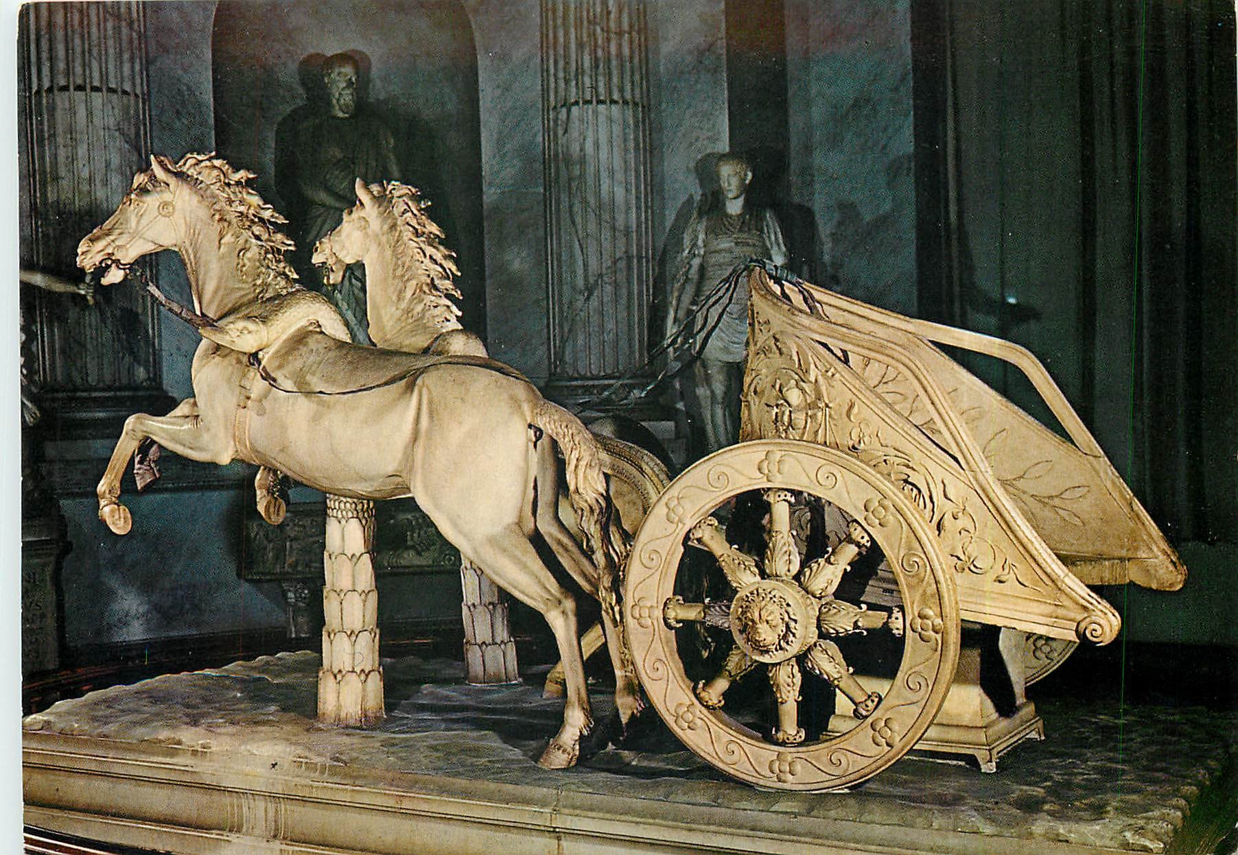 CPM Citta del Vaticano Museo di Scultura Biga