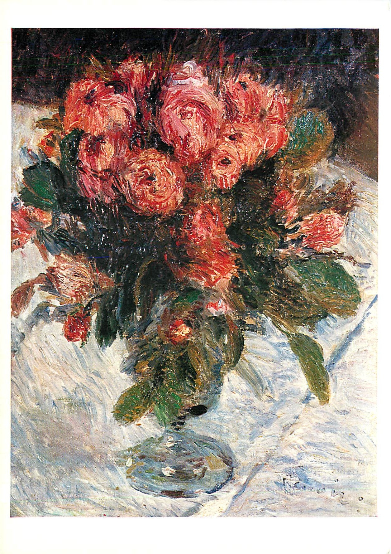 CPM  Auguste Renoir (1841-1919) Roses moussues