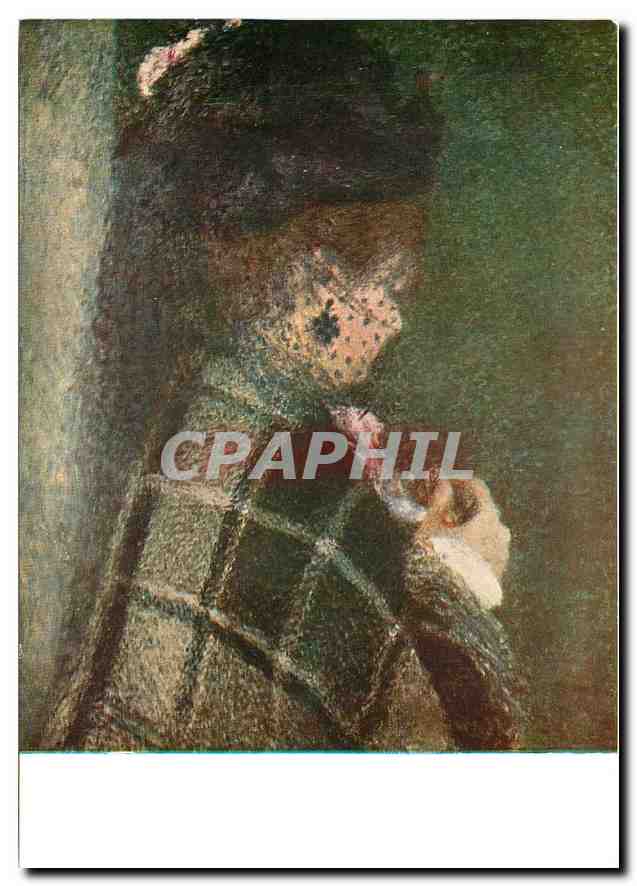 CPM  Pierre-Auguste Renoir. Femme a la voilette