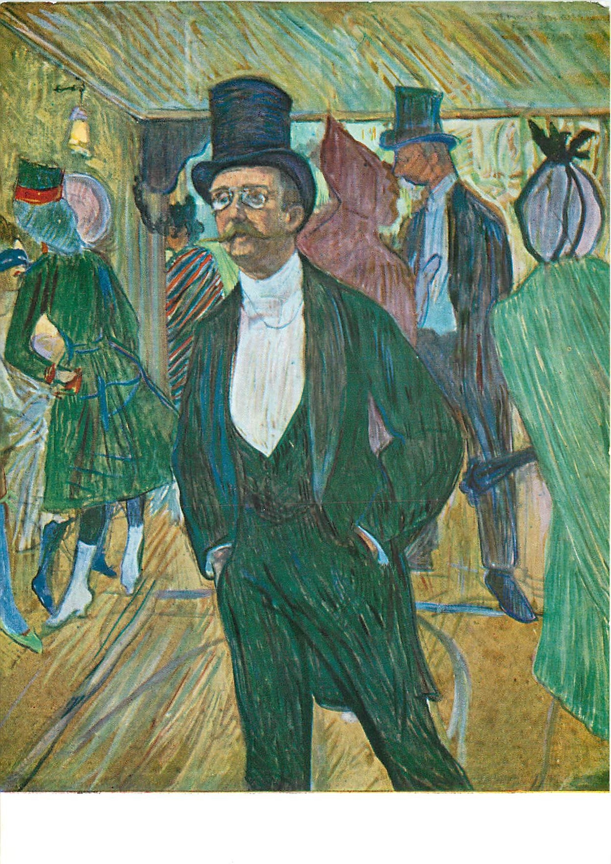 CPM  Henri de Toulouse-Lautrec. Portrait de M. Fourcade