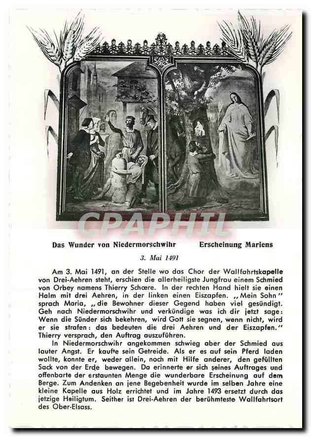CPM Trois-Epis Erscheinung Mariens