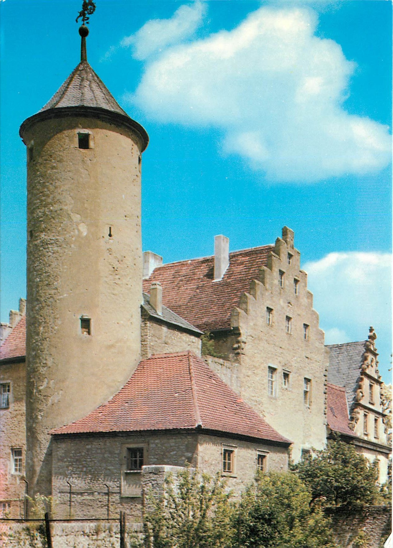 CPM Stadt Aub. ehemal Fuerstbischoefliches Jagdschloss