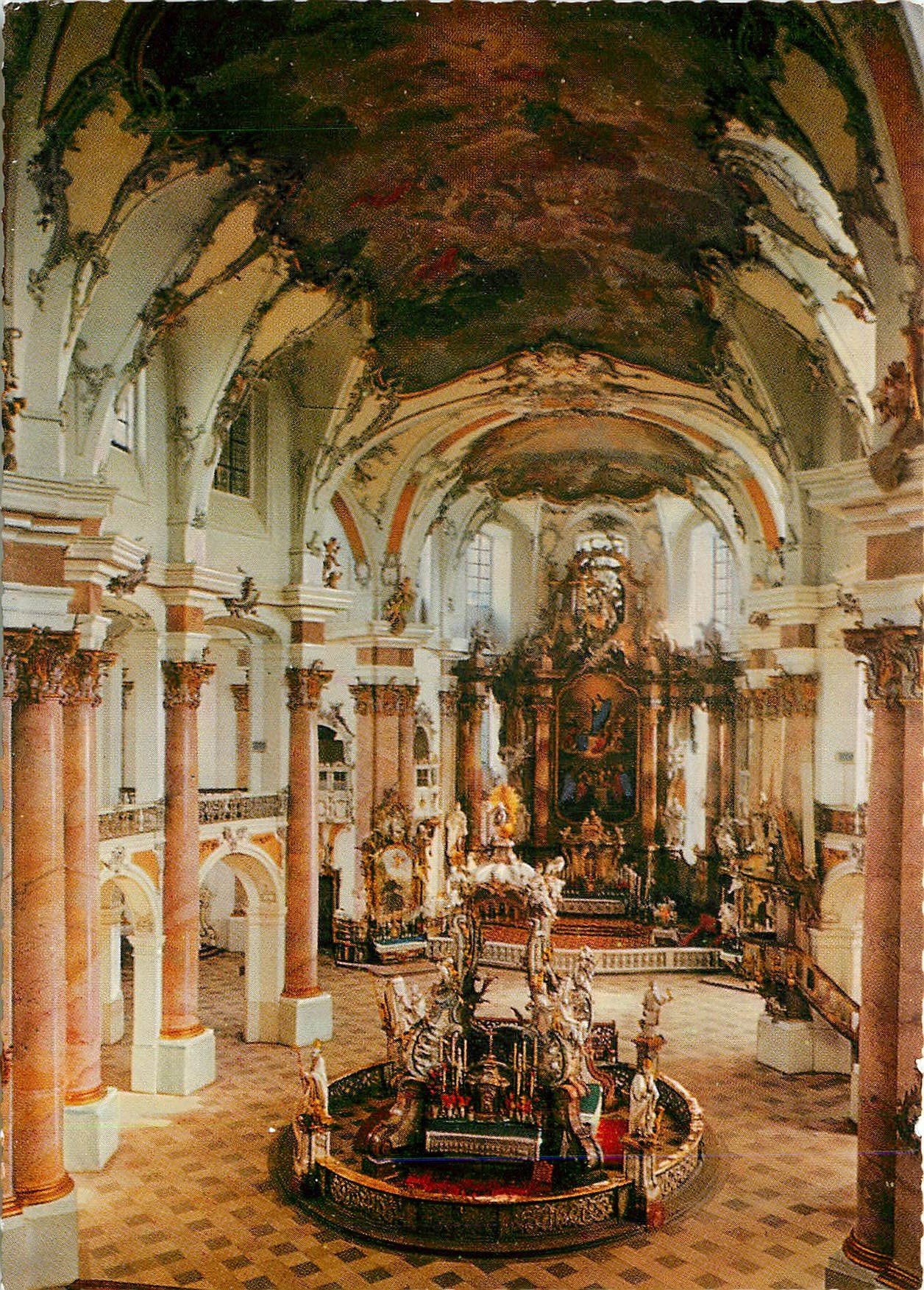 CPM Wallfahrtskirche Vierzehnheiligen Basilika - Gnaden- und Hochaltar