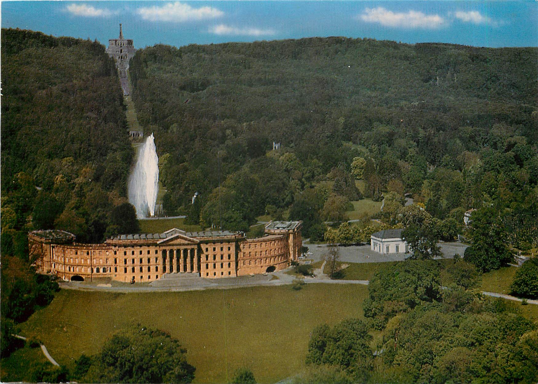 CPM Kassel - Wilhelmshoehe Herkules mit Schloss Wilhemshoehe