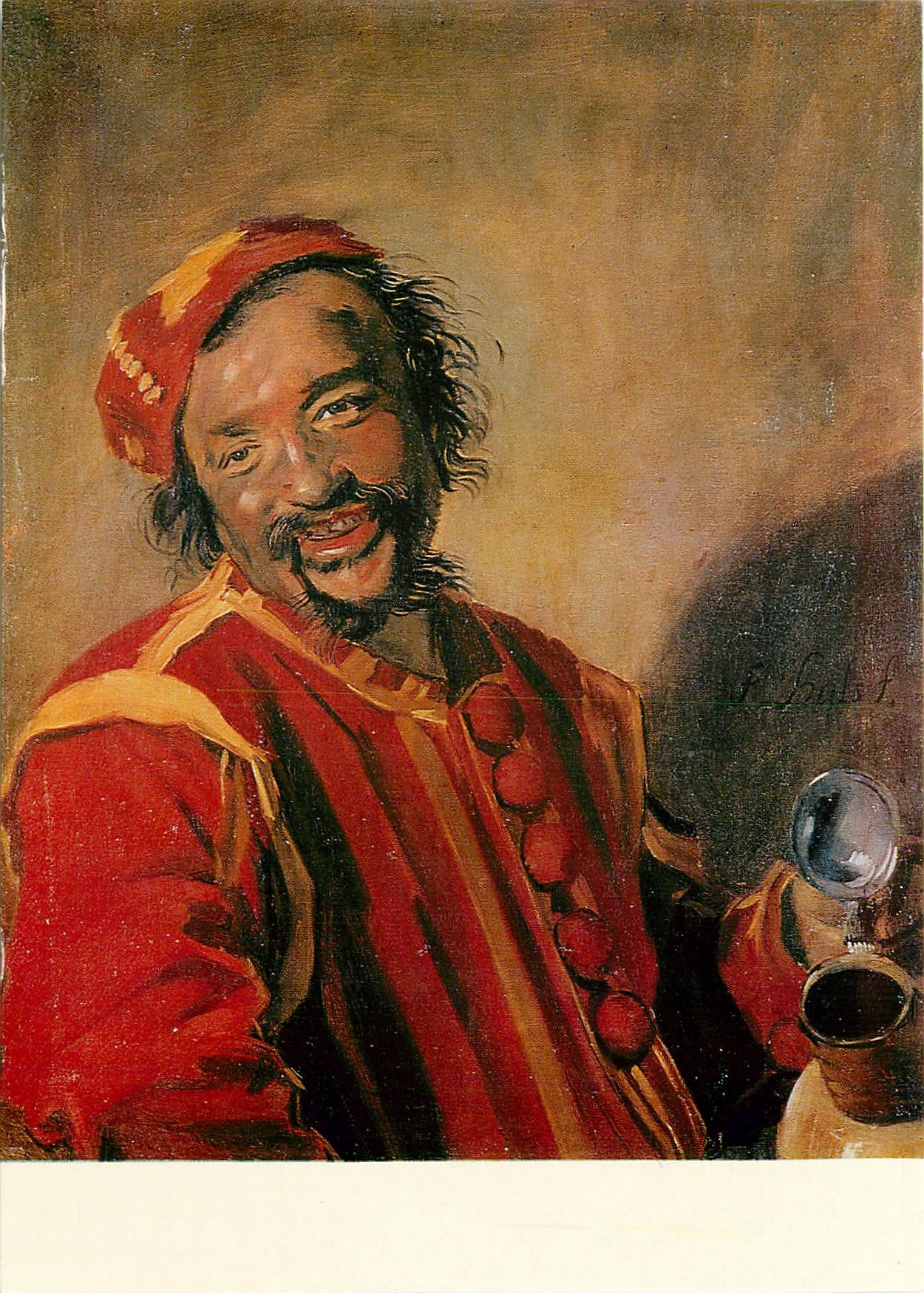 CPM Frans Hals um 1580-1666 Herr Peeckel Haerling "Der lustige Zecher" 1633/34