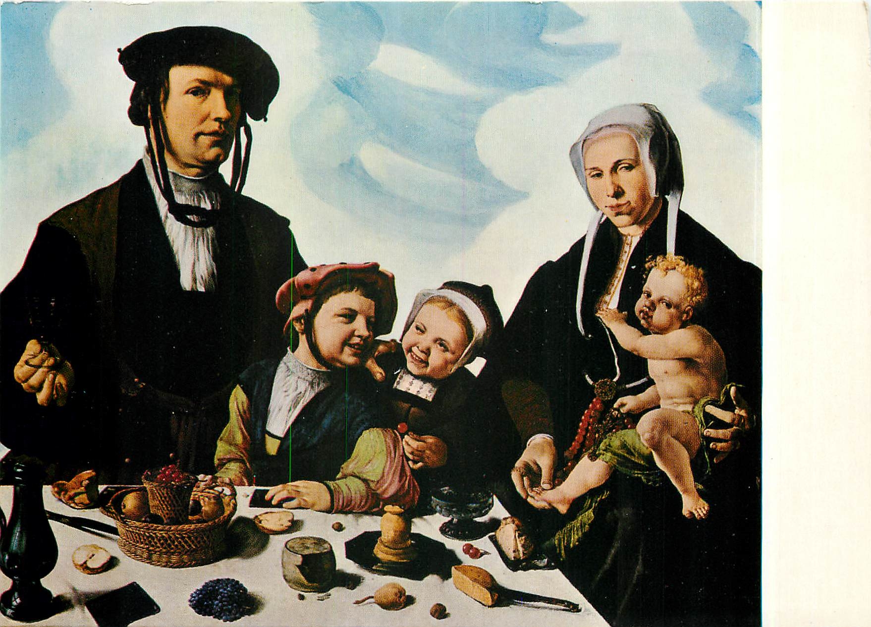 CPM Marten van Heemskerck 1498-1574 Familienbild entstanden vor 1532
