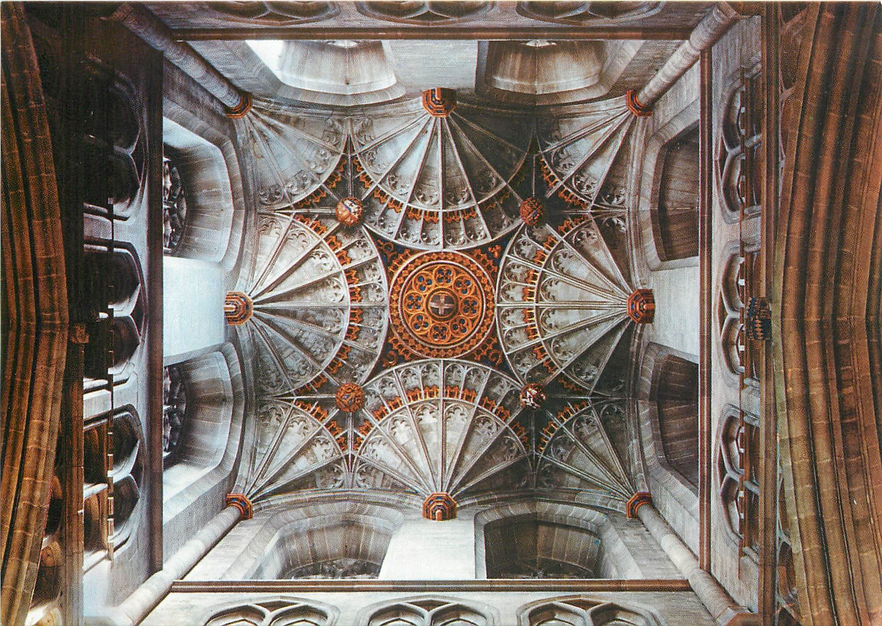 CPM Canterbury Cathedral central tower interior roof (end of 15th century)