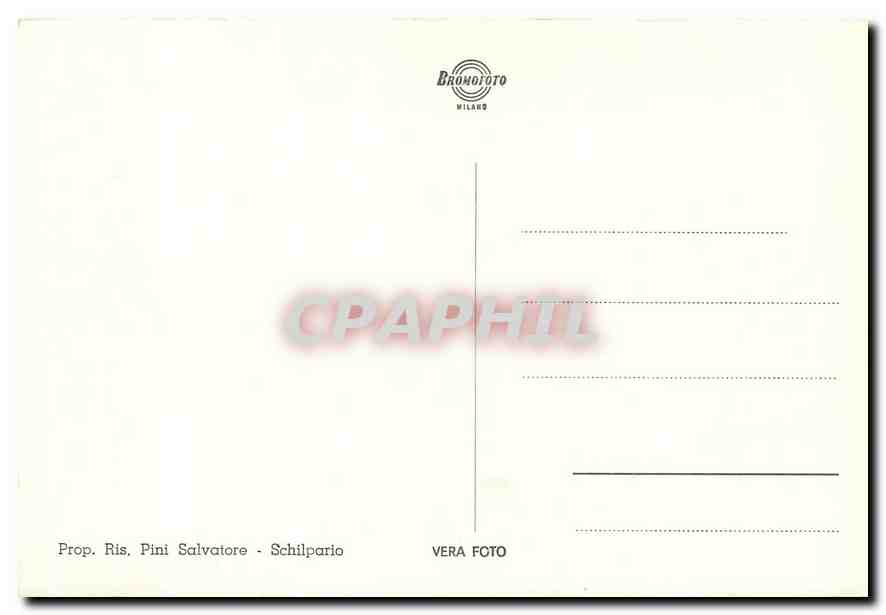 CPM Schilpario m. 1135 Chiesetta S. Barbara in localito Fondi — Rückseite