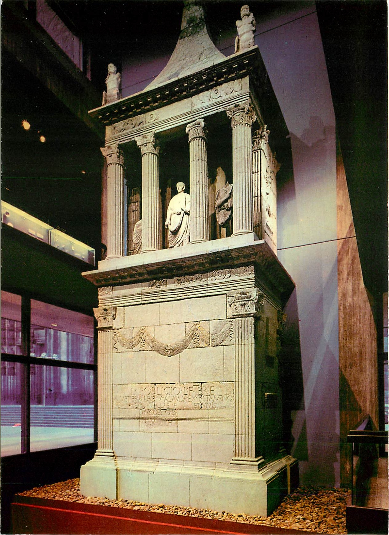 CPM Koeln am Rhein Roemisch-Germanisches Museum Poblicius-Grabdenkmal