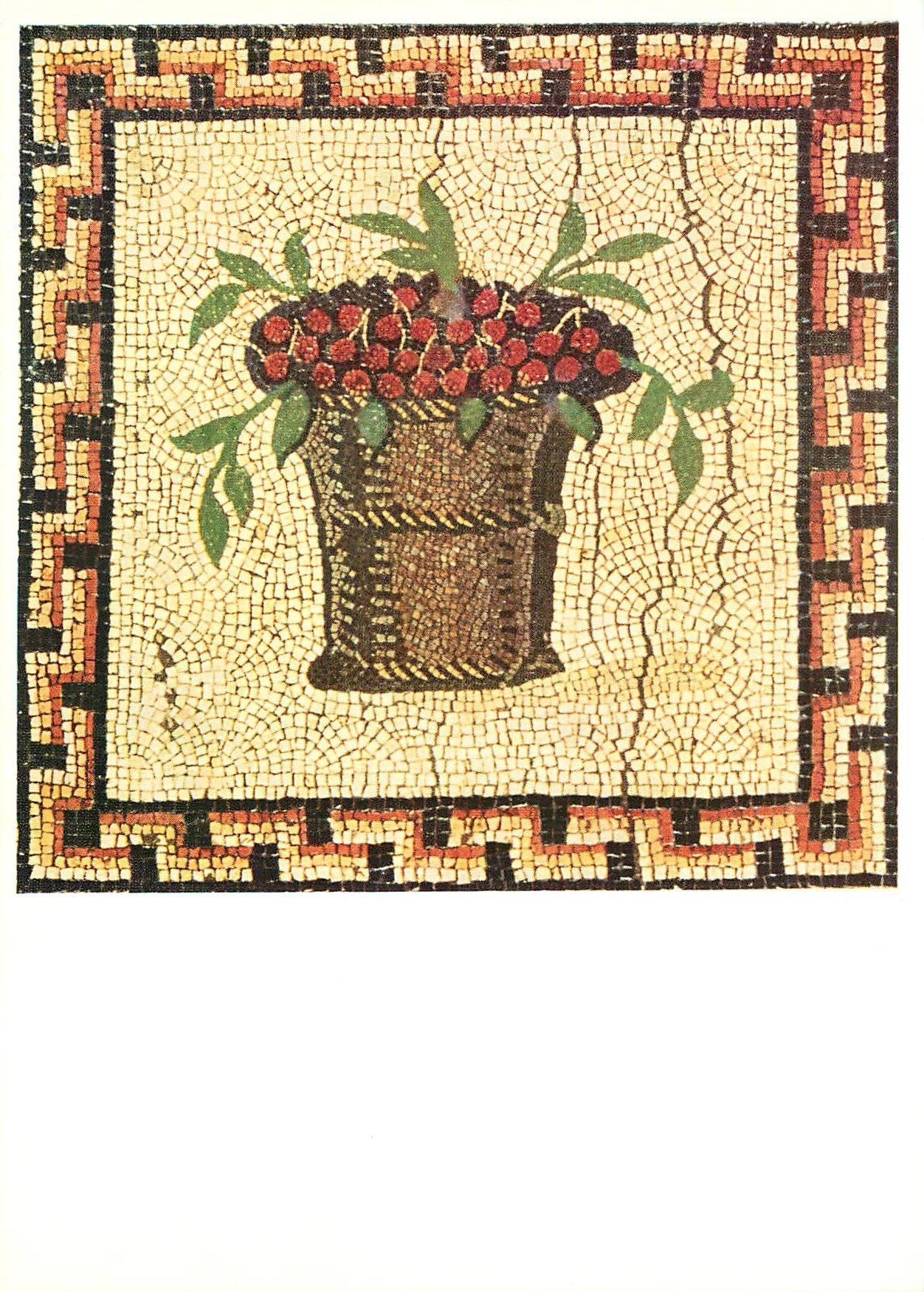 CPM Roemisch-Germanisches Museum Koeln Dionysos-Mosaik beim Dom (um 220 n. Chr.)