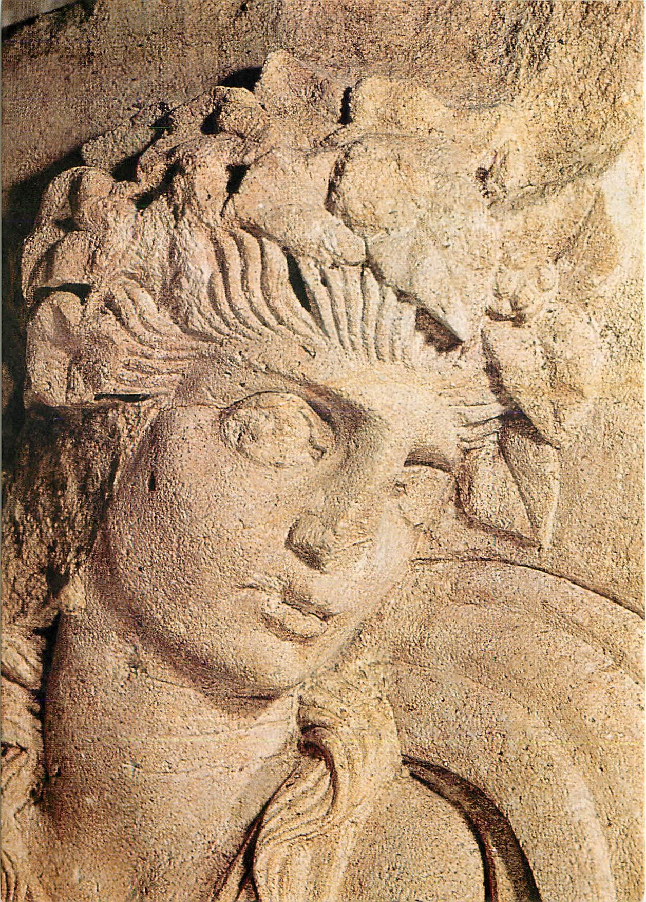 CPM Trazende Manade aus dem Gefolge des Weingottes Dionysos Relief vom Grabmal des roem