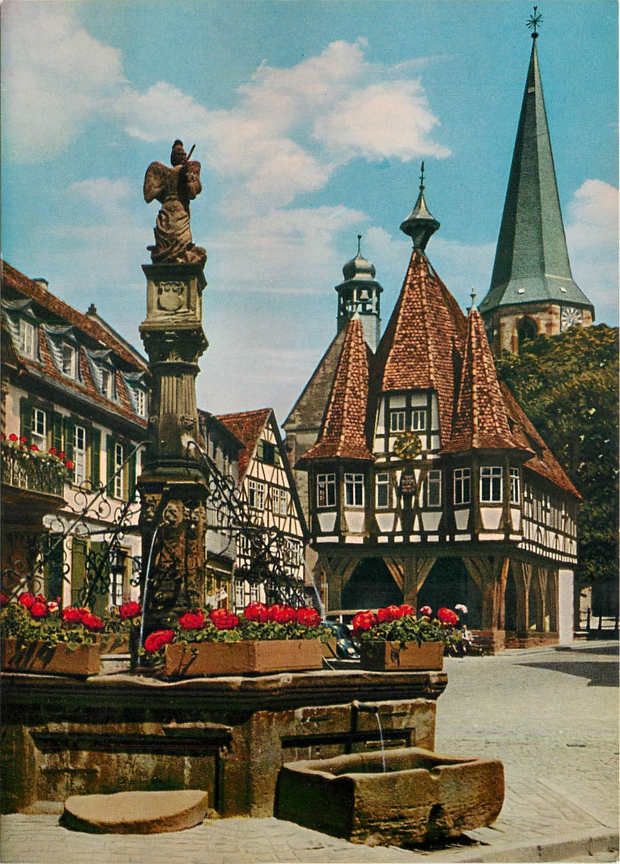 CPM Michelstadt - das Herz des Odenwaldes Historisches Rathaus (erbaut 1484)