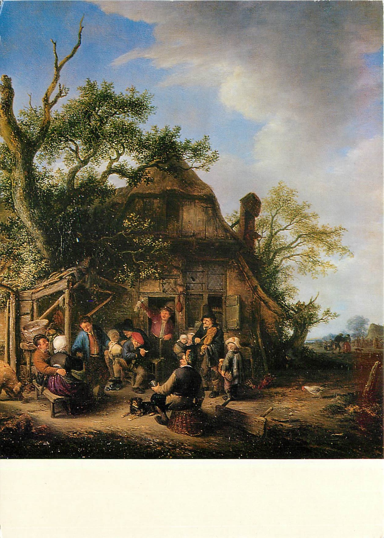 CPM Adriaen van Ostade 1610-1685 Froehliches Landvolk um 1645