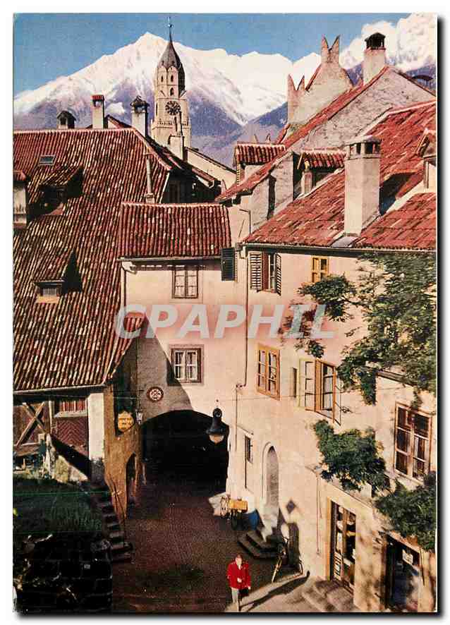CPM Merano - La citta vecchia il Duomo nello standa