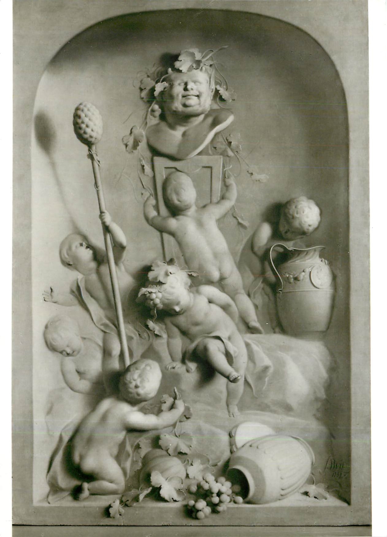 CPM Jacob de Wit Allegorie des Herbstes 1752
