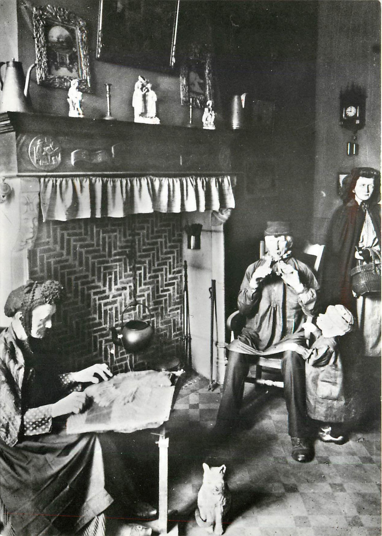 CPM Musee de Dixmunde - Ancienne cuisine flamande Folklore