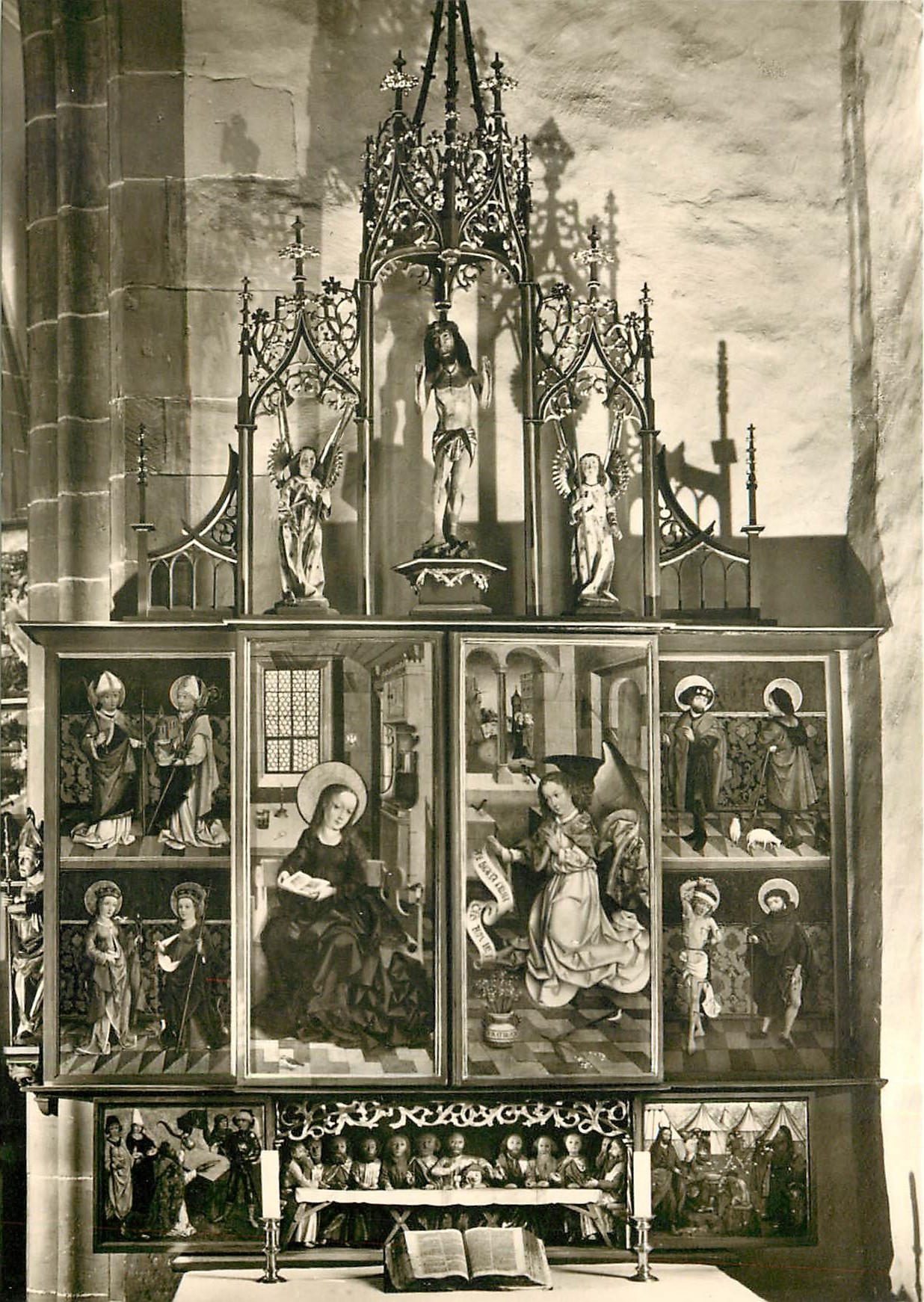 CPM Rechter Seitenaltar von Jakob Muelholtzer Windsheim Herrgottskirche Creglingen a. Tauber