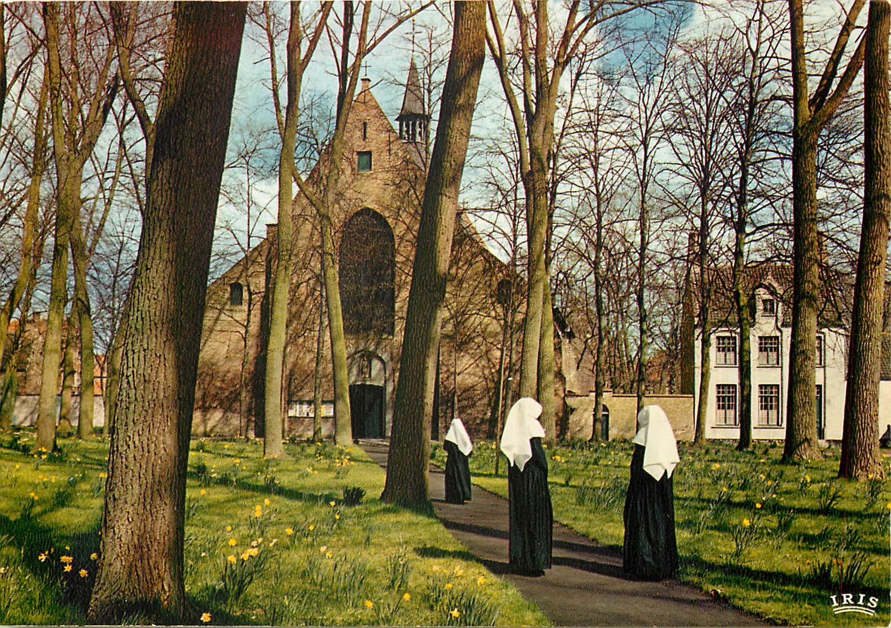 CPM Bruges - Le Monastere de la Vigne Eglise Ste-Elisabeth