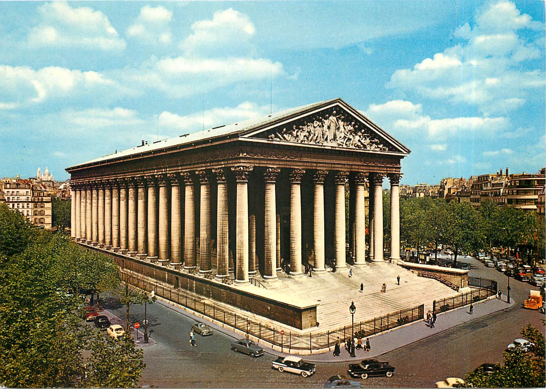 CPM Paris L'eglise de la Madeleine