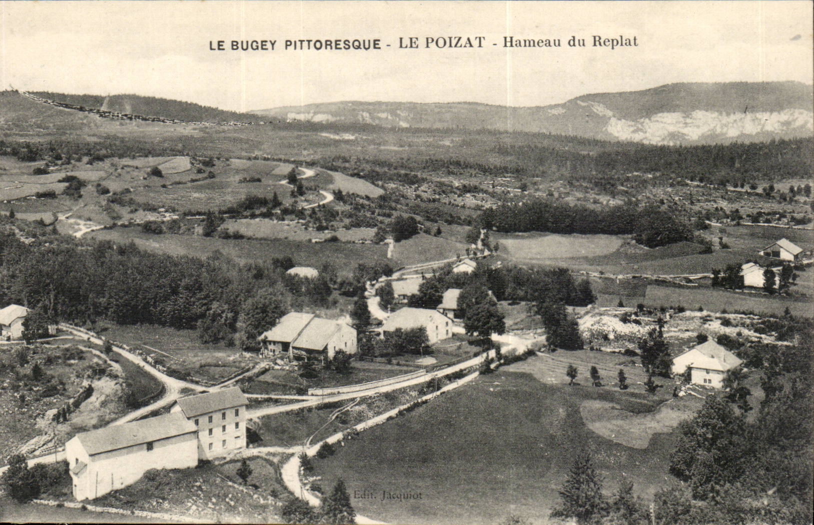 le Bugey pittoresque - Le Poizat - Hameau de replat - CPA 