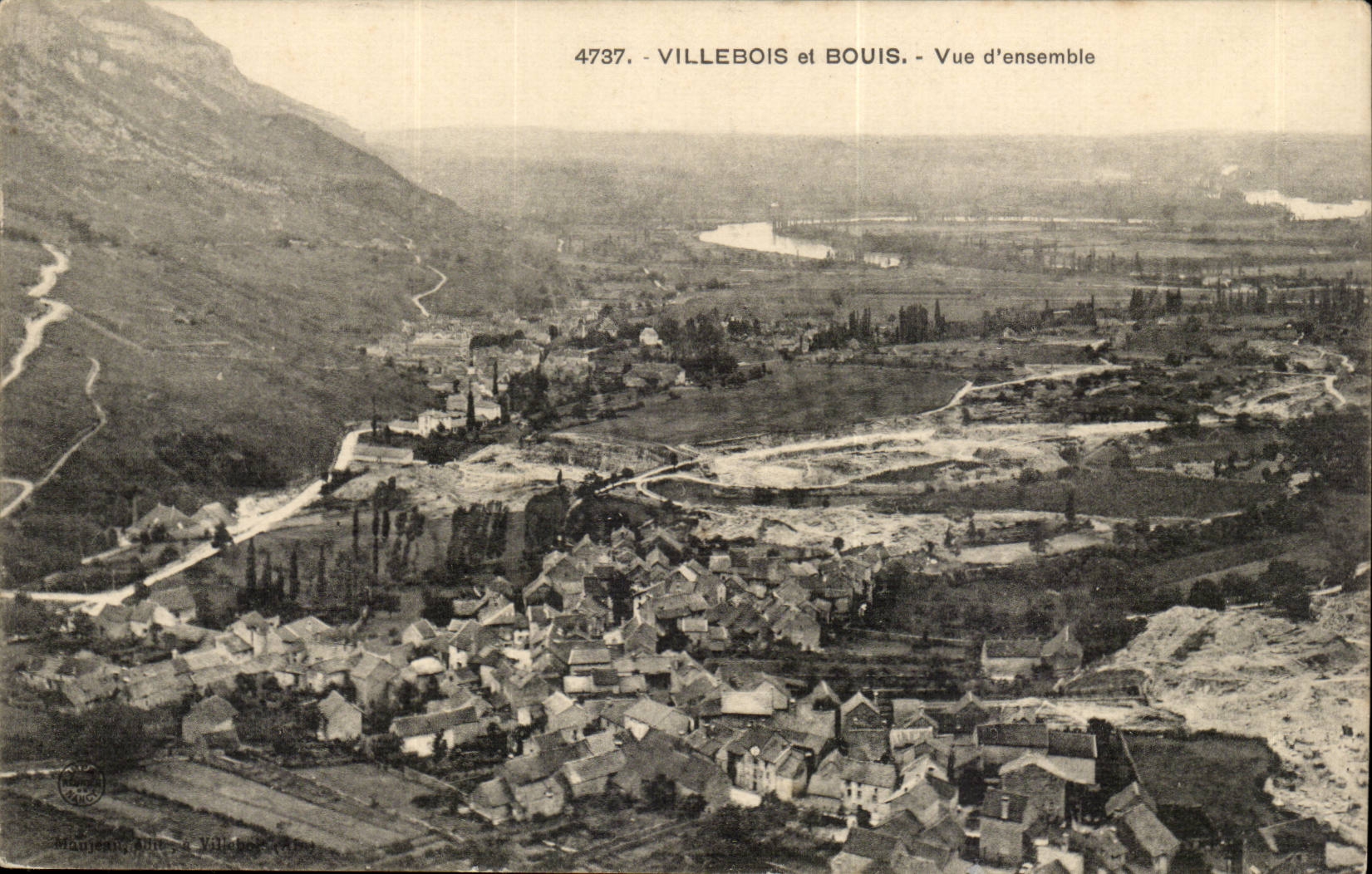 Villebois et Bouis - Vue d'Ensemble - CPA 
