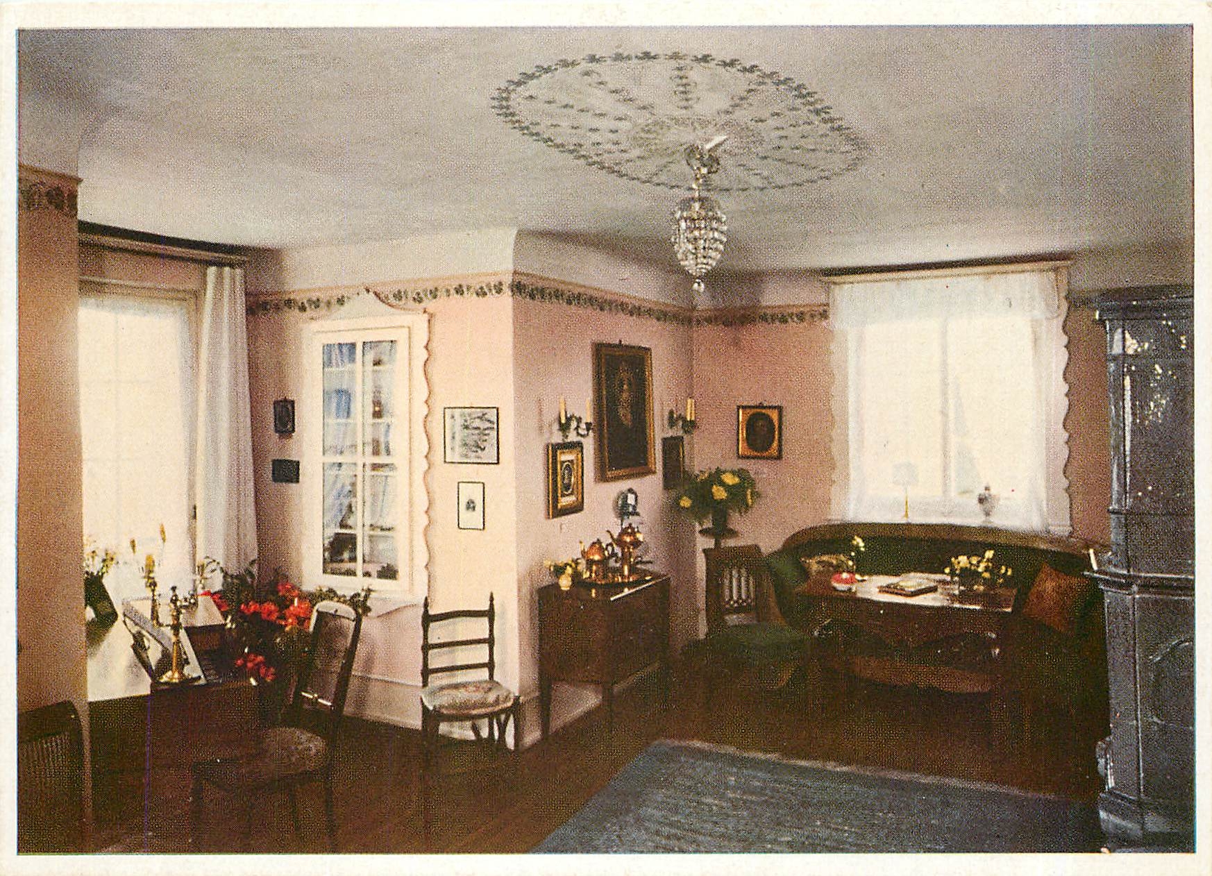 CPM Annettes "Paradezimmer" Fuerstenhaeusle Meersburg am Bodensee (Droste-Museum)