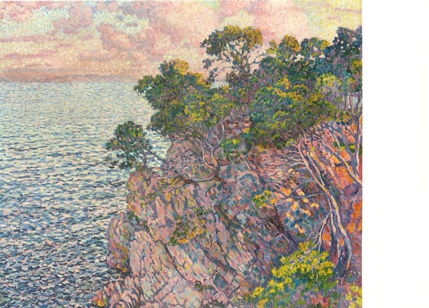 CPM Theo van Rysselberghe Gent 1862-1926 Saint-Clair "La Pointe du Rossignol - Cap Layet"