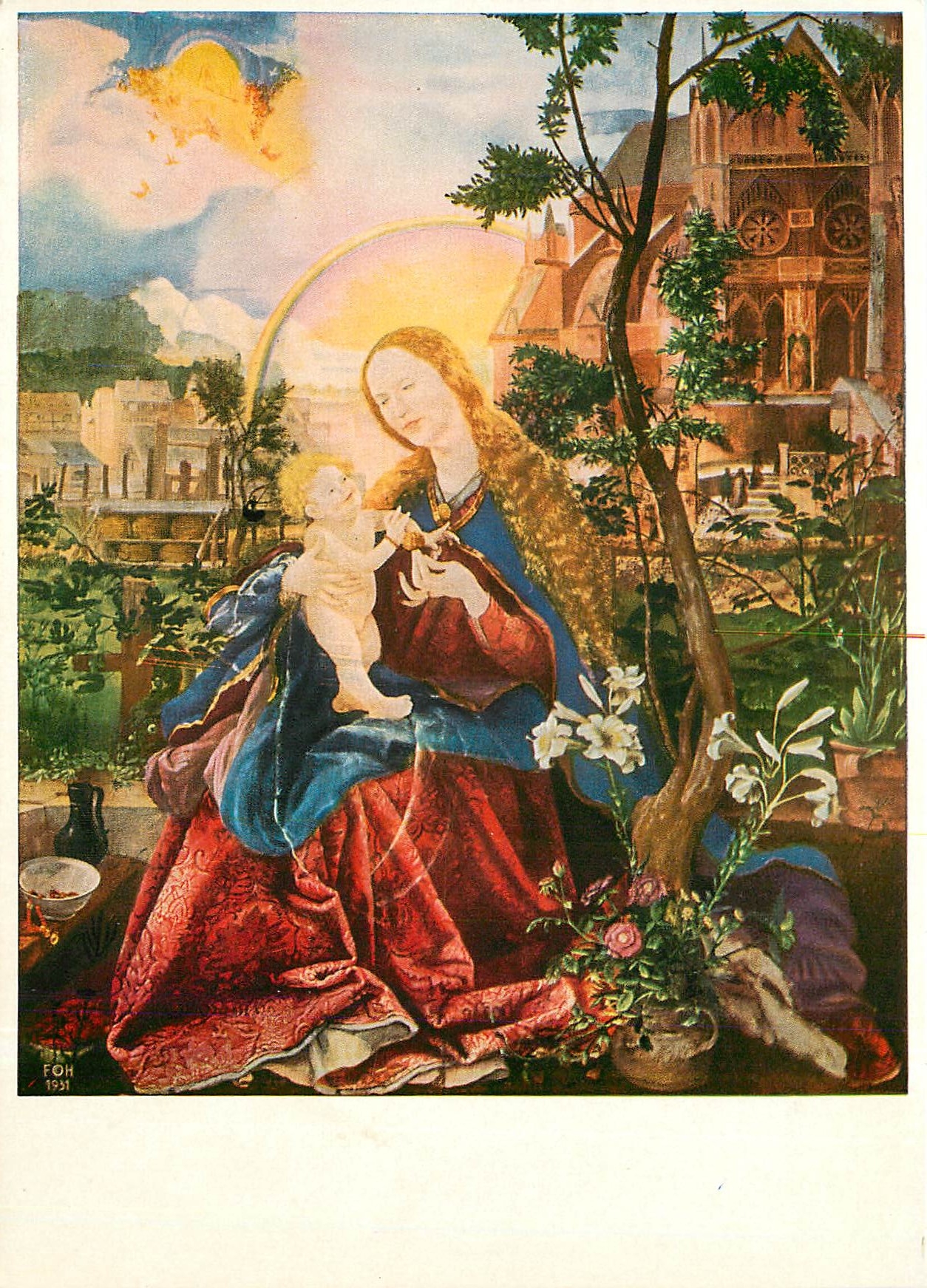 CPM Mattias Gruenewald Madonna um 1520