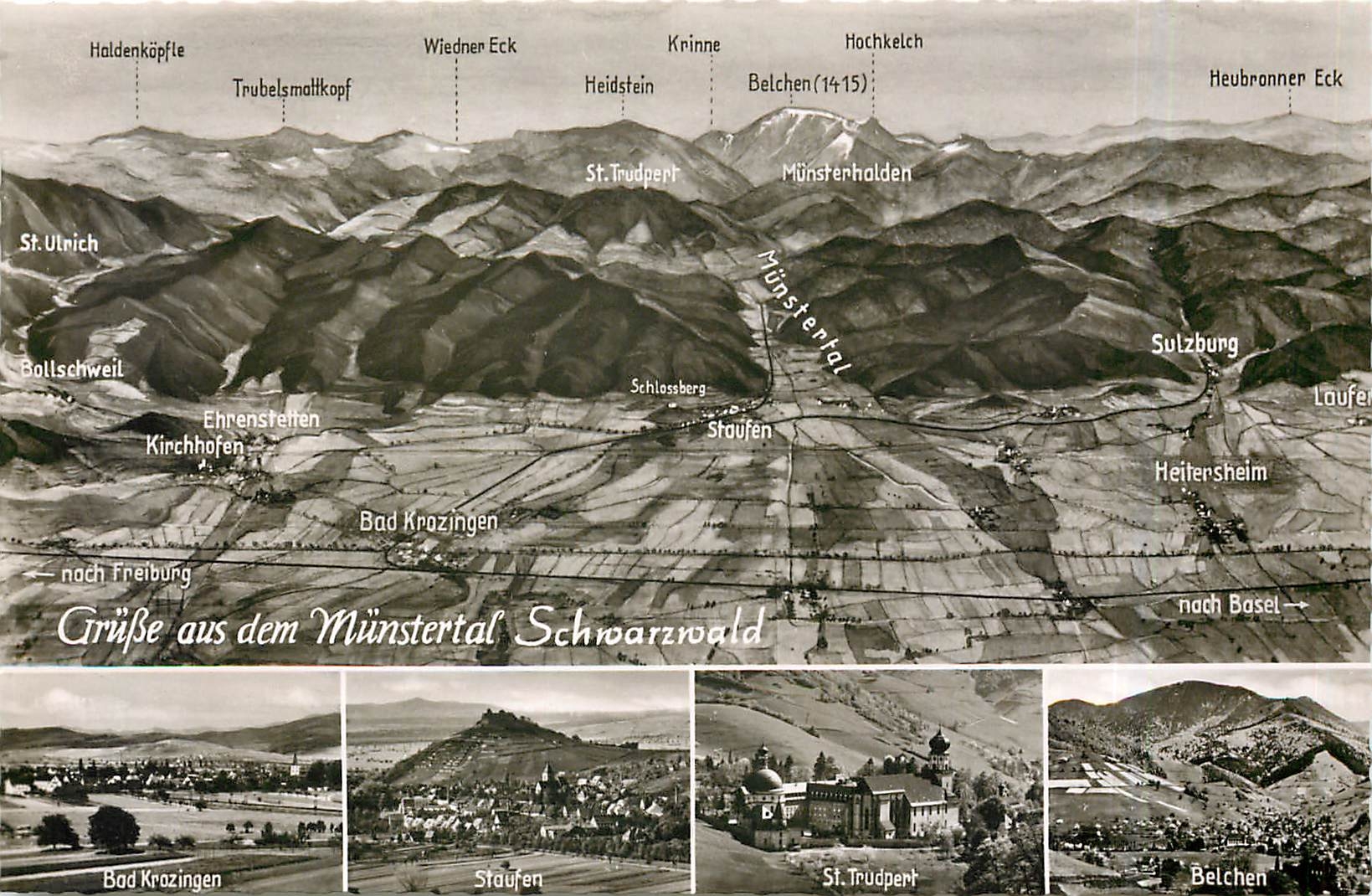 CPM Gruesse aus dem Muenstertal Schwarzwald