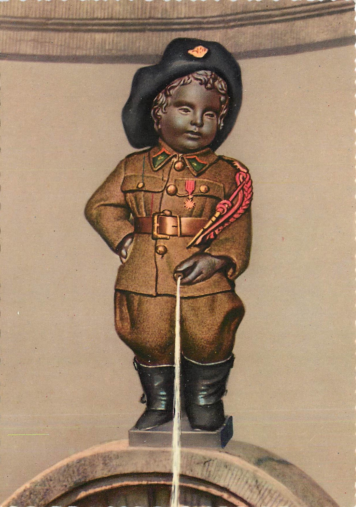 Manneken-Pis en Chasseur — Bruxelles — éditeur C.K.