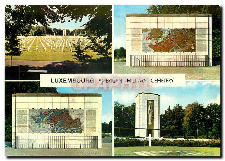 CPM Luxembourg Amercian Military Cemetery