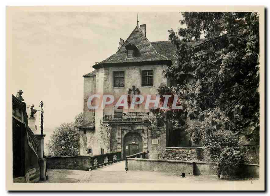 CPM Meersburg am Bodensee Eigang zum alten Schloss
