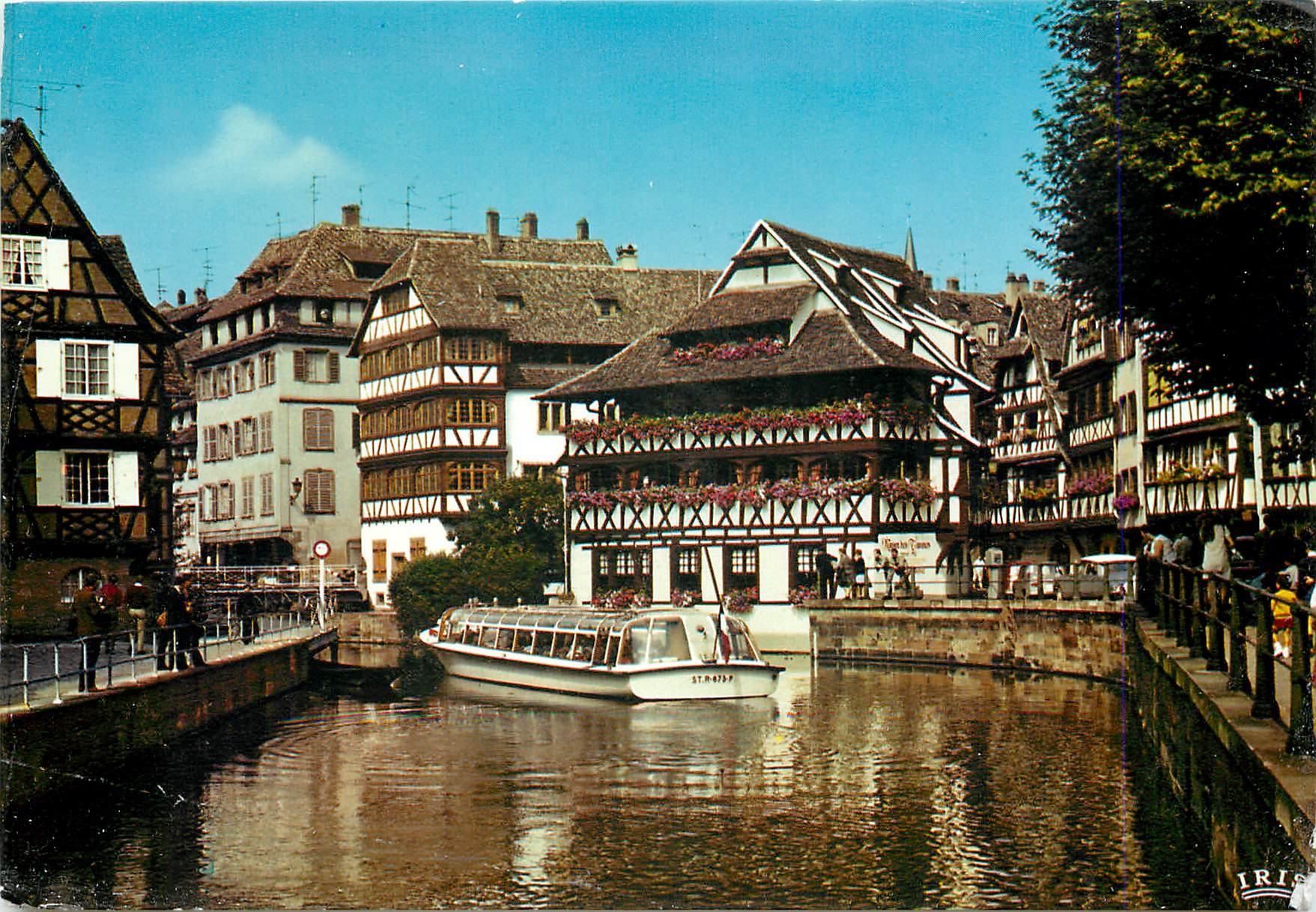 CPM Strasbourg La Petite-France promenade en vedette