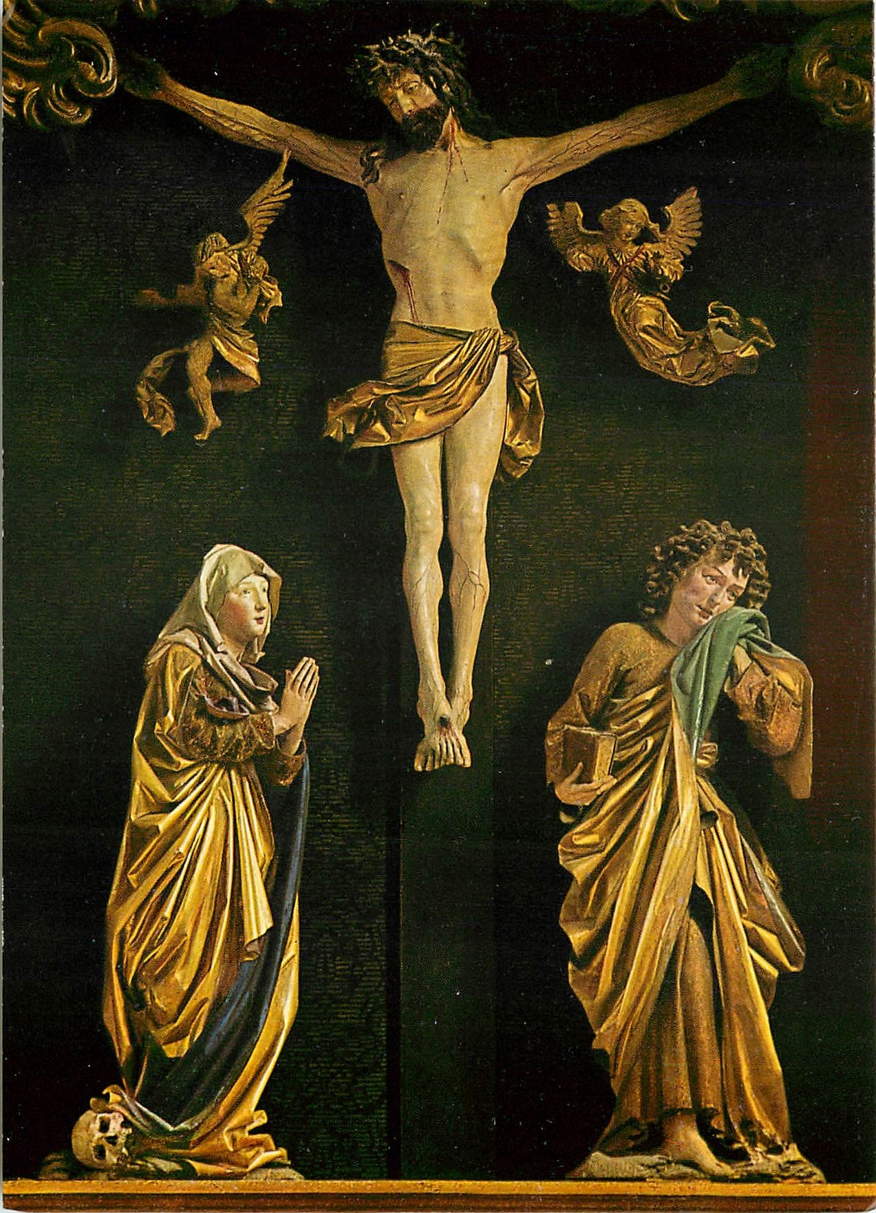 CPM "Noerdlinger Christus" Maria und Johannes