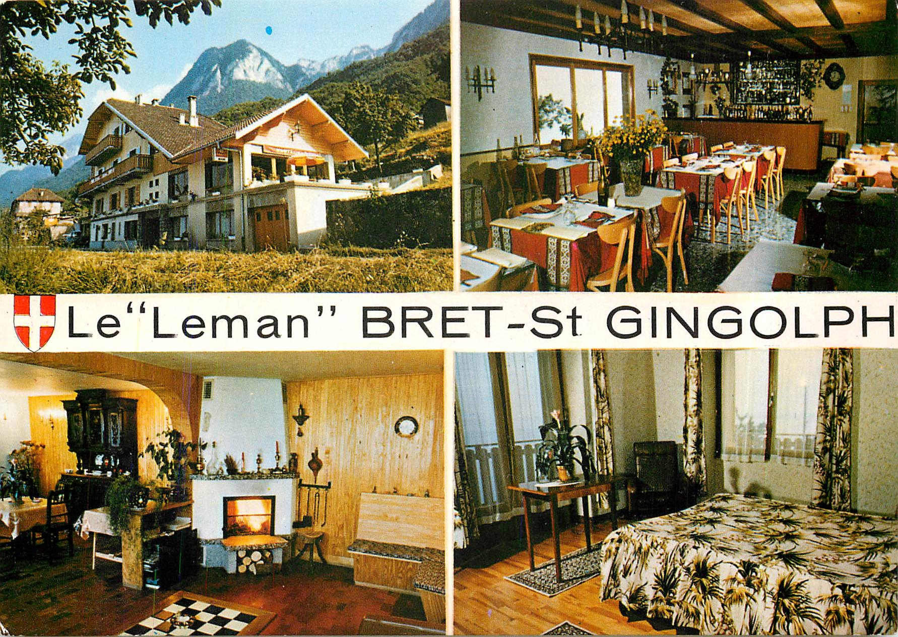 CPM Hotel-Restaurant "Le Leman" Bret St Gingolph Mr Mongellaz