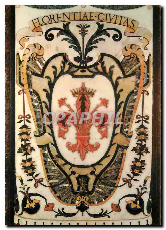 CPM Firenze - Cappelle Meducee Embleme de Florence - Mosaique