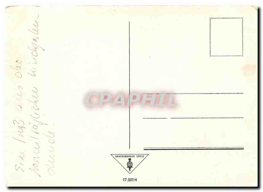 CPM Collage Enfant Fleur — Verso